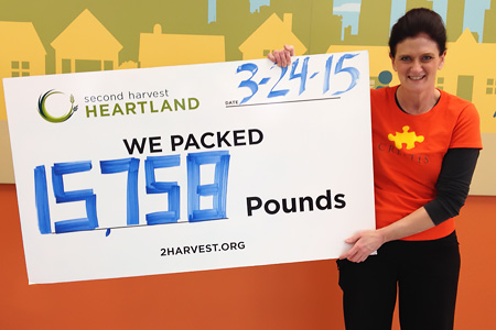 Kathy at Second Harvest Heartland Kathy at Second Harvest Heartland