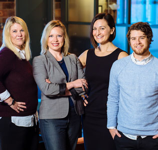 Creatis Interior Core Value Banners staffing team 2018