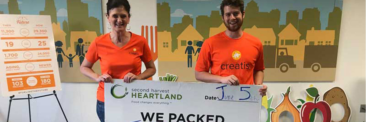 Creatis Cares. Giving back to our Twin Cities community.